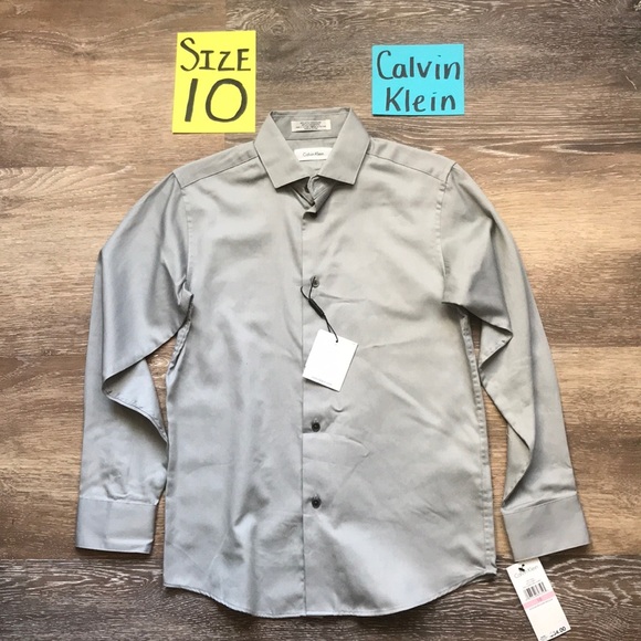 Calvin Klein Other - NWT Calvin Klein Boys Size 10 Dress Shirt